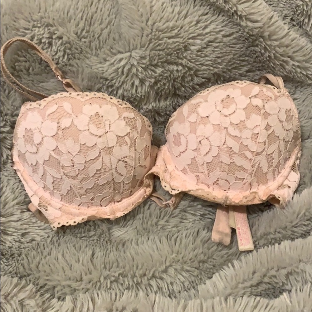 Light Pink Lace Bra